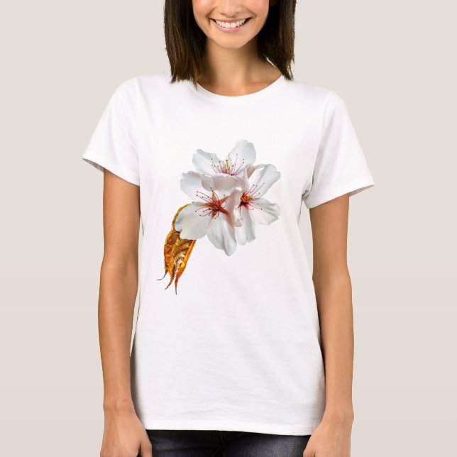 Sakura - Blüte der japanischen Kirsche T-Shirt (Vorderseite)