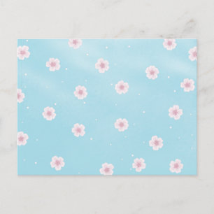 Sakura-Blüten Japanischer Frühling Floral Postkarte