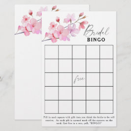 Sakura - Brautparty-Bingo-Spiel