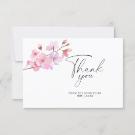 Sakura - Brautparty Dankeschön Karte