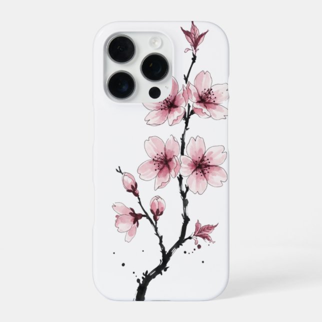 Sakura Case iPhone 16 Pro Hülle (Rückseite)