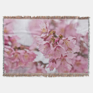 Sakura Cheroms Blüten Pink Decke