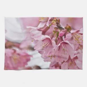 Sakura Cheroms Blüten Pink Küchentuch