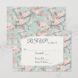Sakura Cherry Blossom Design UAWG RSVP Karte