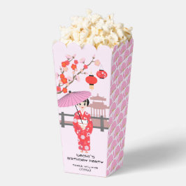 Sakura Cherry Blossom Japanisches Mädchen Geburtst Geschenkschachtel
