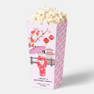 Sakura Cherry Blossom Japanisches Mädchen Geburtst Geschenkschachtel