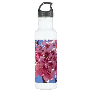 Sakura Cherry Blüten Rote Stars Trinkflasche