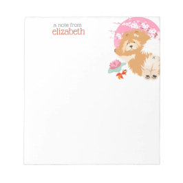 SAKURA - Chow - Notizblock - Name anpassen