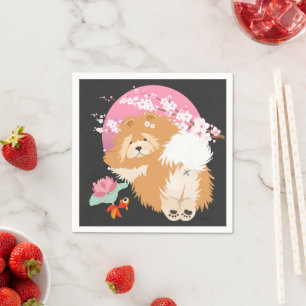 SAKURA - Chow - serviettes en papier