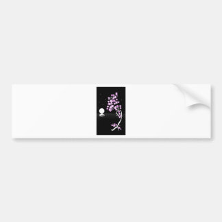 Sakura der Nacht Autoaufkleber