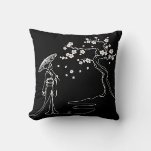 Sakura Elegance Pillow Kissen