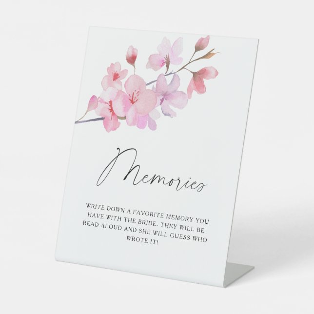 Sakura - Erinnerungen mit der Braut Sockelschild (Vorderseite)
