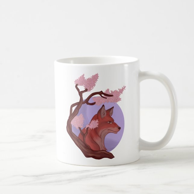 Sakura Fox Kaffeetasse (Rechts)