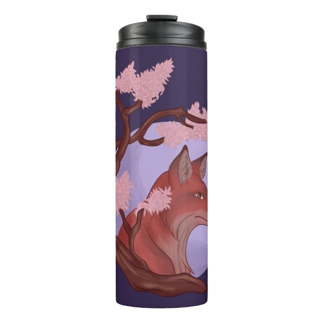 Sakura Fox Thermosbecher (Vorderseite)