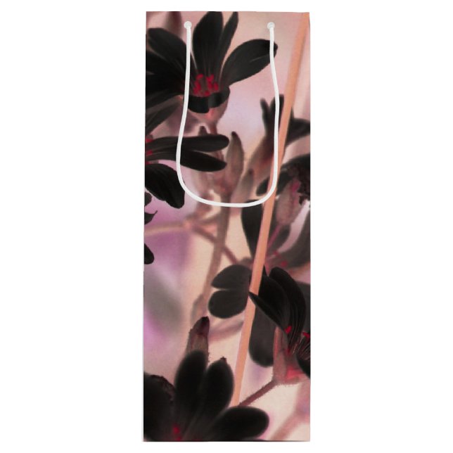 Sakura Geschenktüte Für Weinflaschen (Vorderseite)