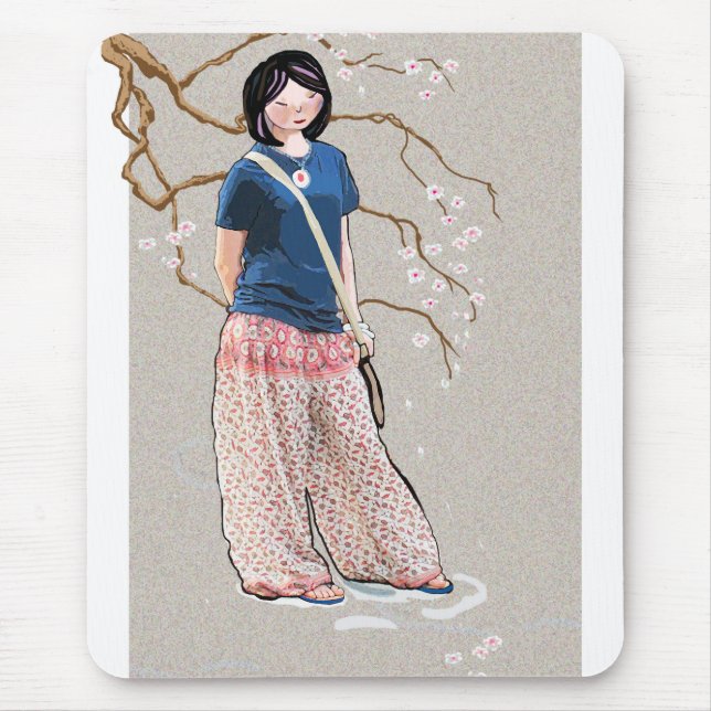 Sakura girl Version 3 Mousepad (Vorne)