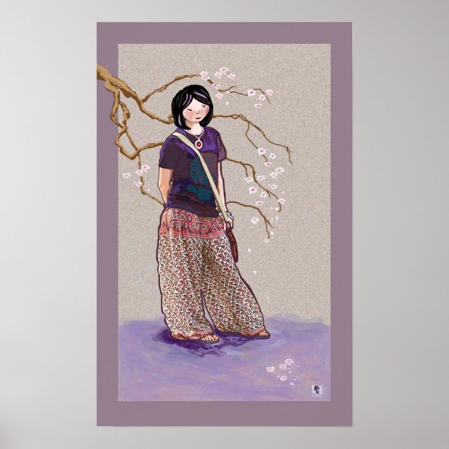 Sakura girl Version 3 Poster (Vorne)