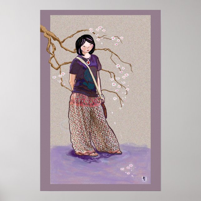 Sakura girl Version 3 Poster (Vorne)