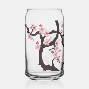 Sakura Glas - traditioneller Sakura-Druck