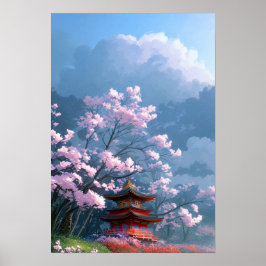 Sakura Heiligtum: Der Holztempel Poster