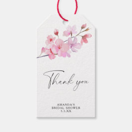 Sakura - Hochzeit Danke Geschenkanhänger