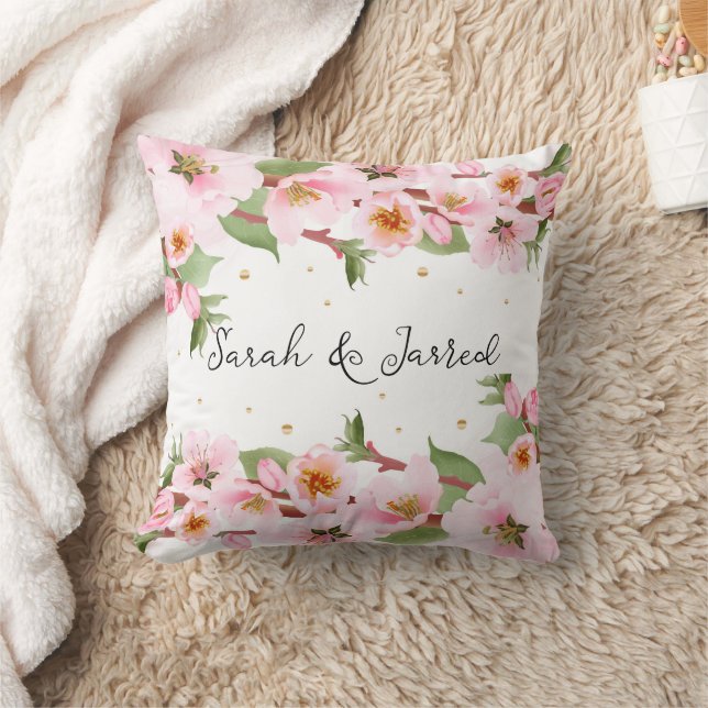 Sakura Japanese Cherry Blossom Asian Kissen (Decke)