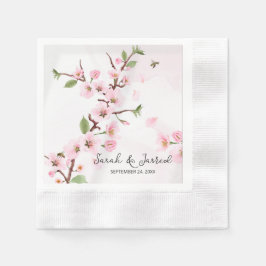 Sakura Japanese Cherry Blossom Asian Serviette
