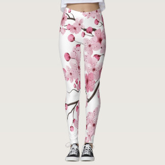 Sakura Japanese Cherry Blossom Japanischer Baum Leggings