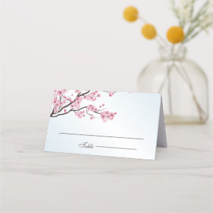 Sakura Japanische Kirschblüten Asiatische Hochzeit Platzkarte