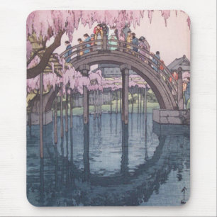 Sakura Kirschblüte, Kameido-Flussbrücke Japan Mousepad