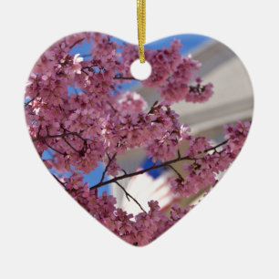 Sakura Kirschblüten Americana Keramikornament