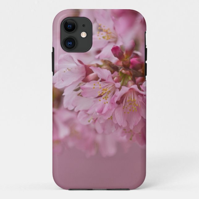 Sakura Kirschblüten Blassrosa Reflektionen Case-Mate iPhone Hülle (Rückseite)