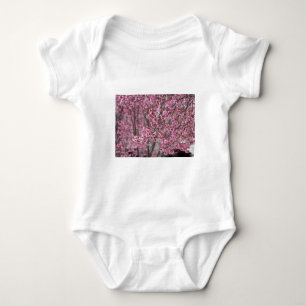 Sakura Kirschblüten Fließendes Rosa Baby Strampler