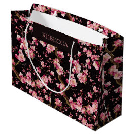 Sakura-Kirschblüten-Muster Große Geschenktüte