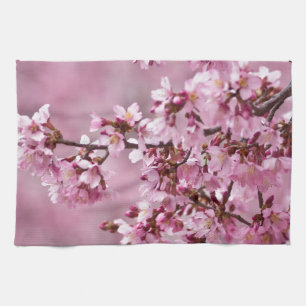 Sakura Kirschblüten Pastellrosa Schichten Handtuch