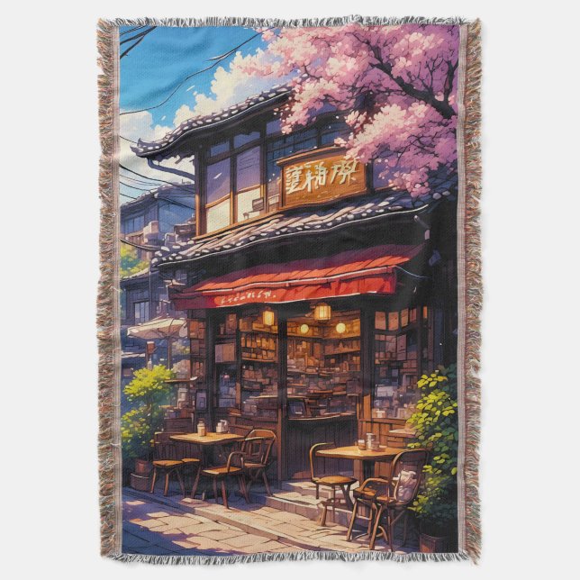 Sakura Kissa - Kirschblüten Café Decke (Vorderseite Vertikal)