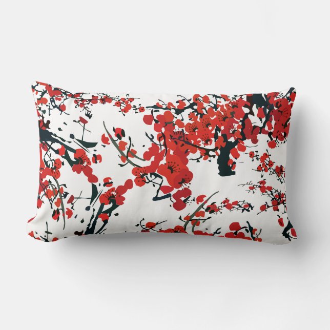 Sakura-Kissen Lendenkissen (Vorderseite)