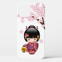 Sakura Kokeshi Doll - Niedliches japanisches Geish