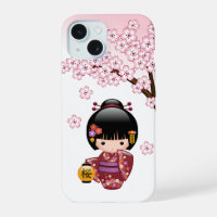 Sakura Kokeshi Doll - Niedliches japanisches Geish