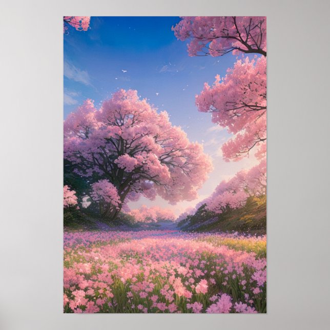 Sakura Meadow Poster (Vorne)