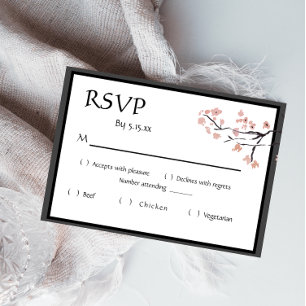 Sakura Mountain   Lässige UAWG v2 Grenze mit Datum RSVP Karte