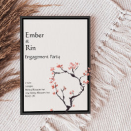 Sakura Mountain | Lässige Vertragspartei Einladung