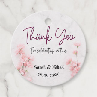 Sakura Pink BlumenkircheBlossom Wedding vielen Dan Geschenkanhänger
