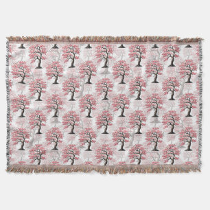 Sakura Pink Cherry Blossom Baumdesign Decke