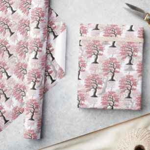 Sakura Pink Cherry Blossom Baumdesign Geschenkpapier