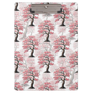 Sakura Pink Cherry Blossom Baumdesign Klemmbrett