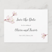 Sakura Pink Cherry Blossom Hochzeit Retten Sie das