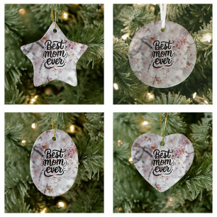 Sakura Rosa Wählen Sie eine andere Mama Keramik Ornament