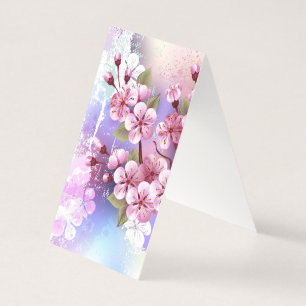 Sakura rose sur la peinture Arrière - plan