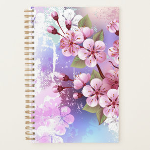 Sakura rose sur la peinture Arrière - plan